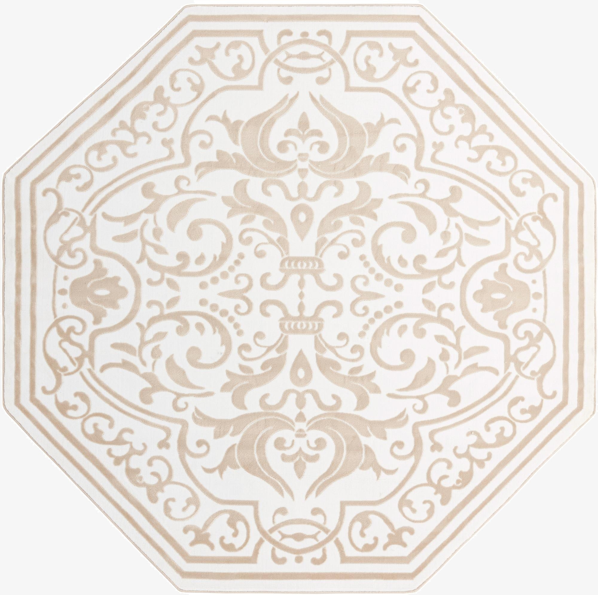  7' 10 x 7' 10 Hermitage Octagon Rug