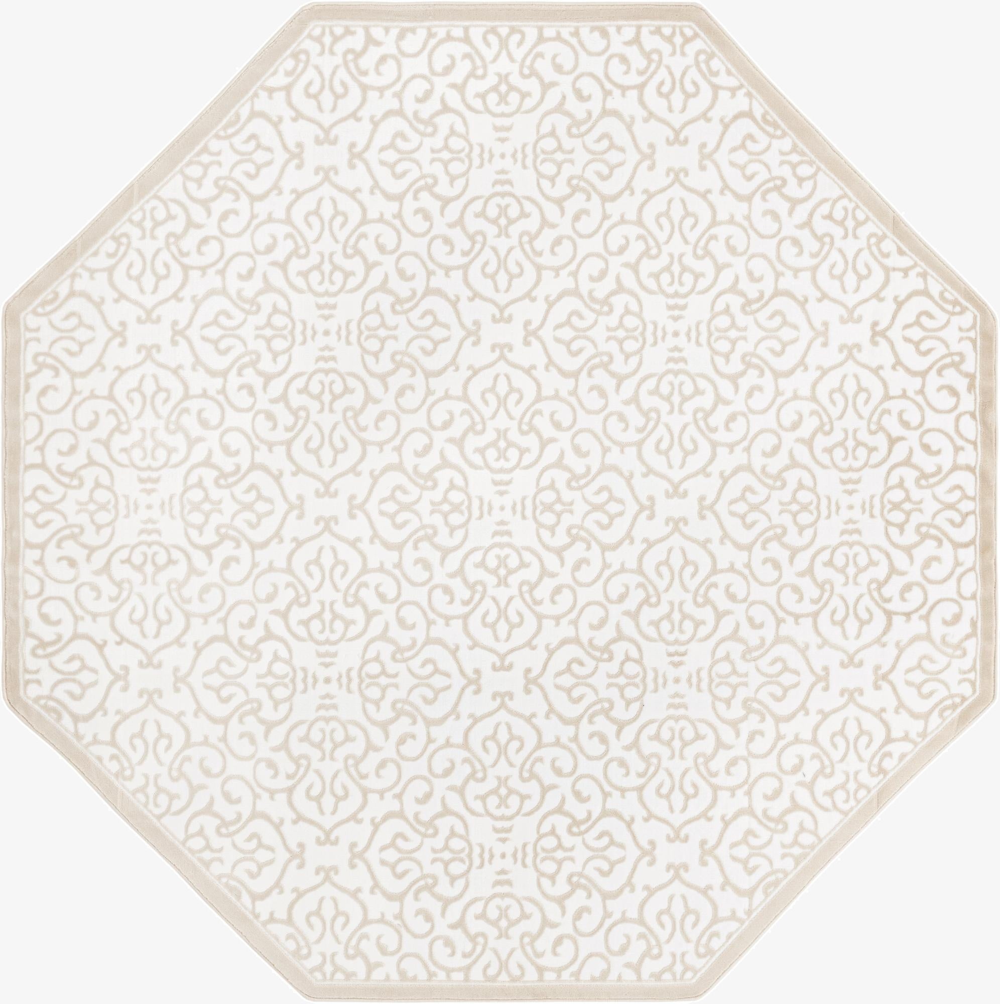  7' 10 x 7' 10 Nepal Octagon Rug