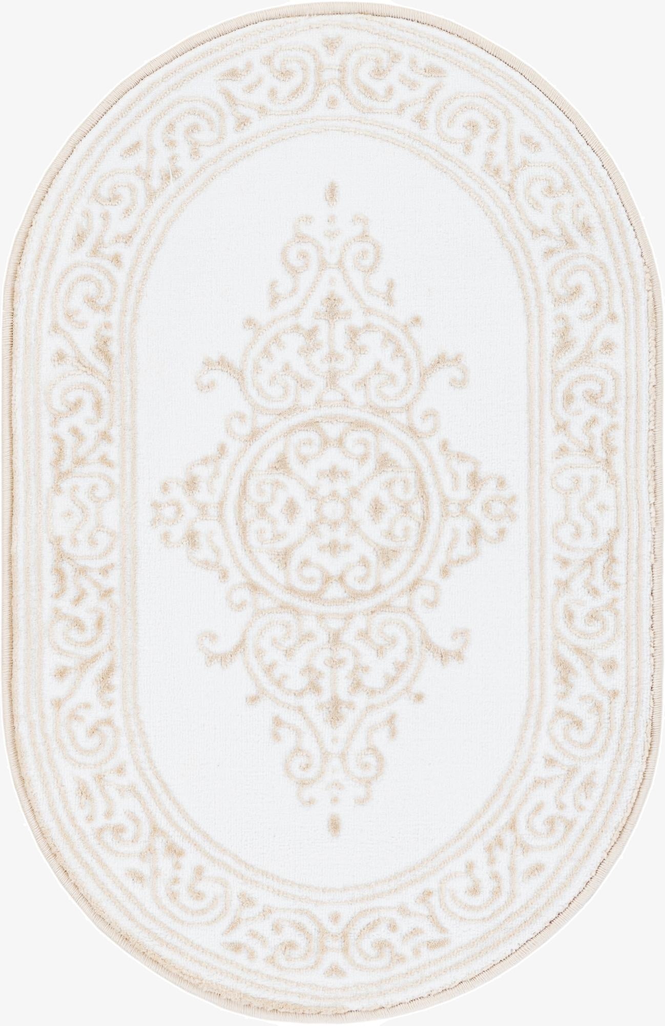  2' x 3' Hermitage Oval Rug