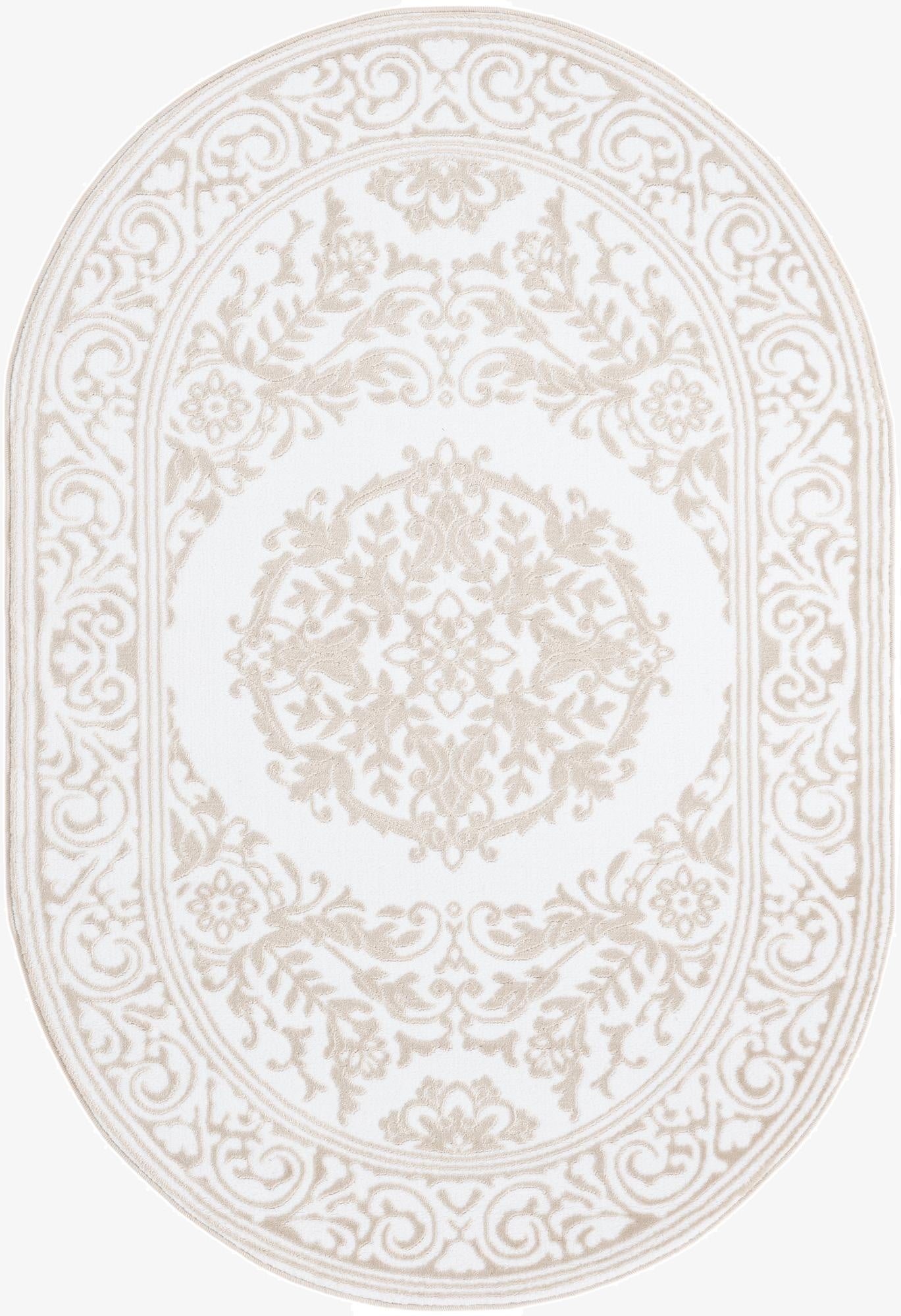  4' x 6' Hermitage Oval Rug