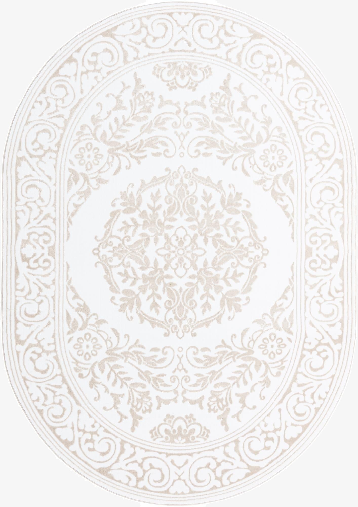  7' x 10' Hermitage Oval Rug