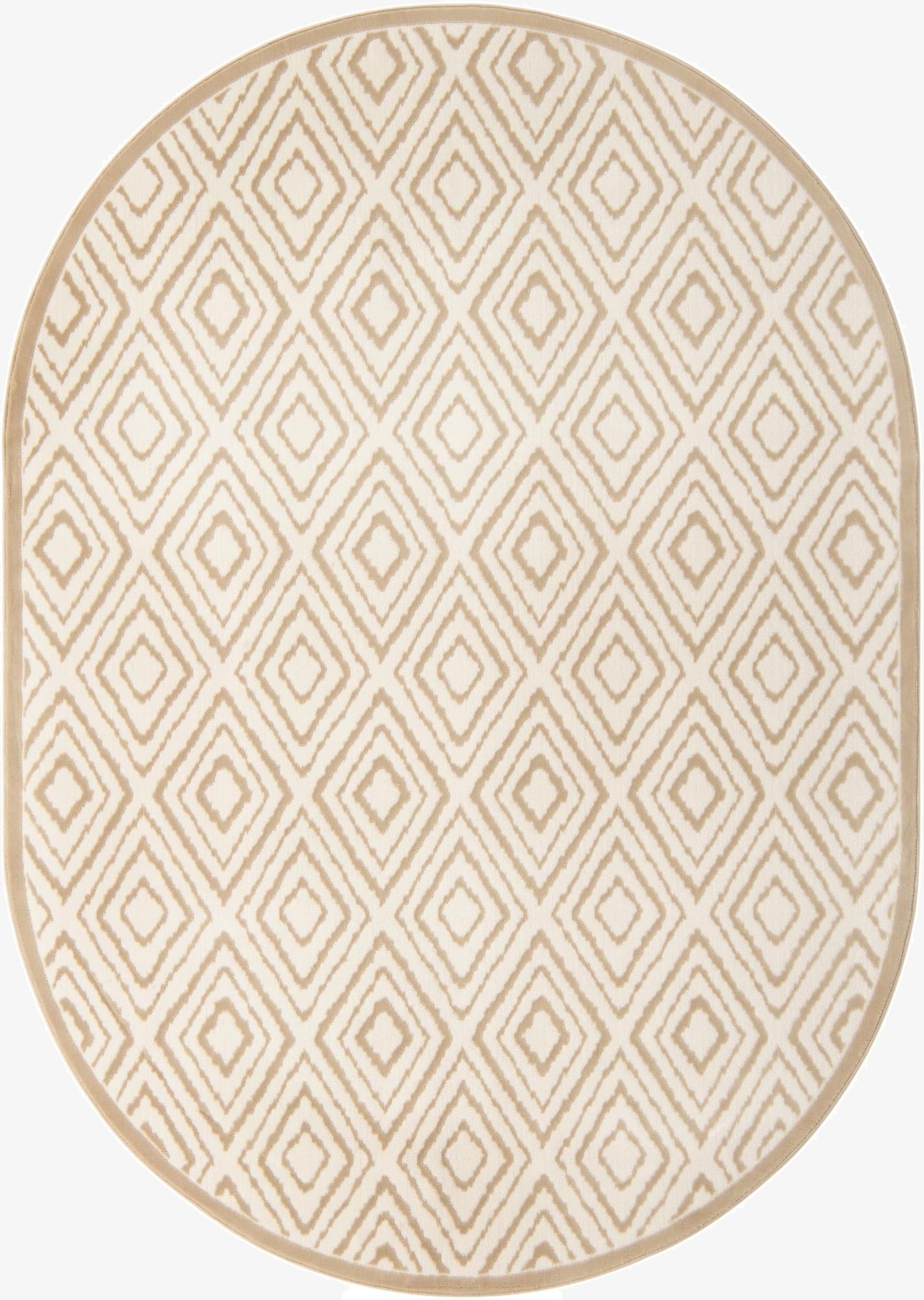  7' x 10' Hermitage Oval Rug