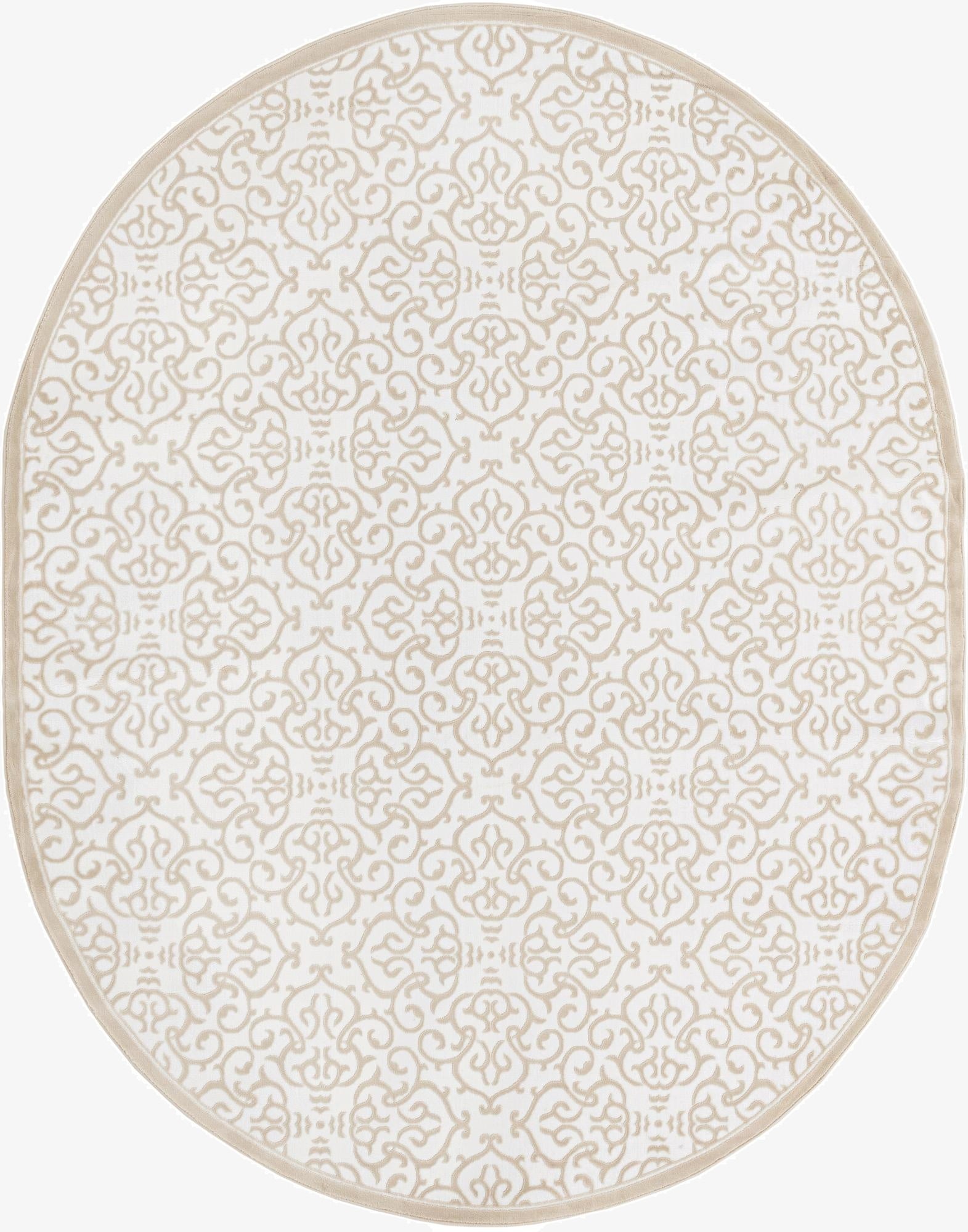  7' 10 x 10' Nepal Oval Rug