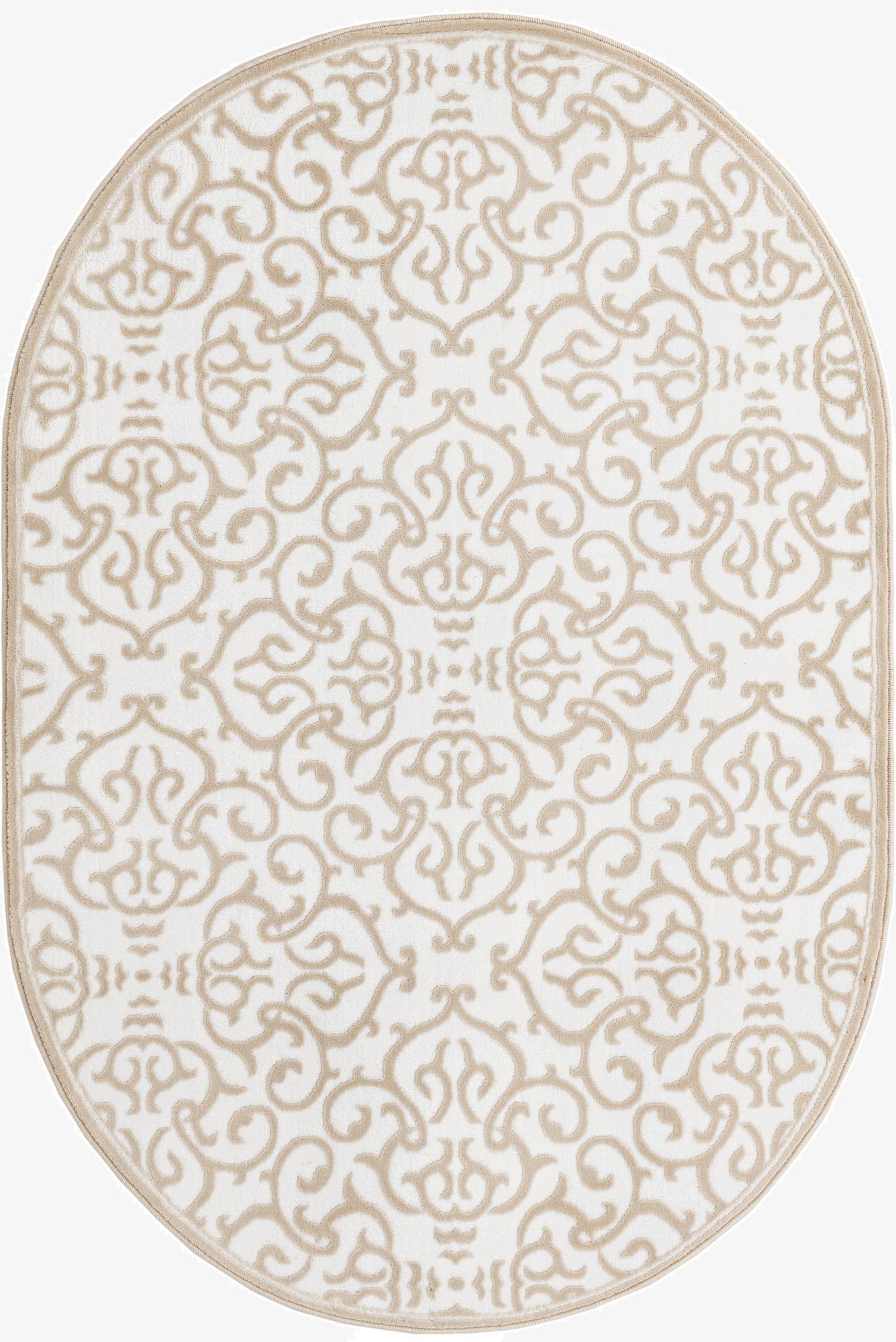  4' x 6' Nepal Oval Rug