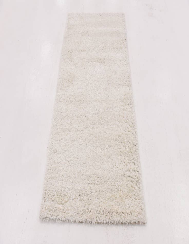 Detail image of  2' 8 x 4' 10 Luxury Solid Shag Rug