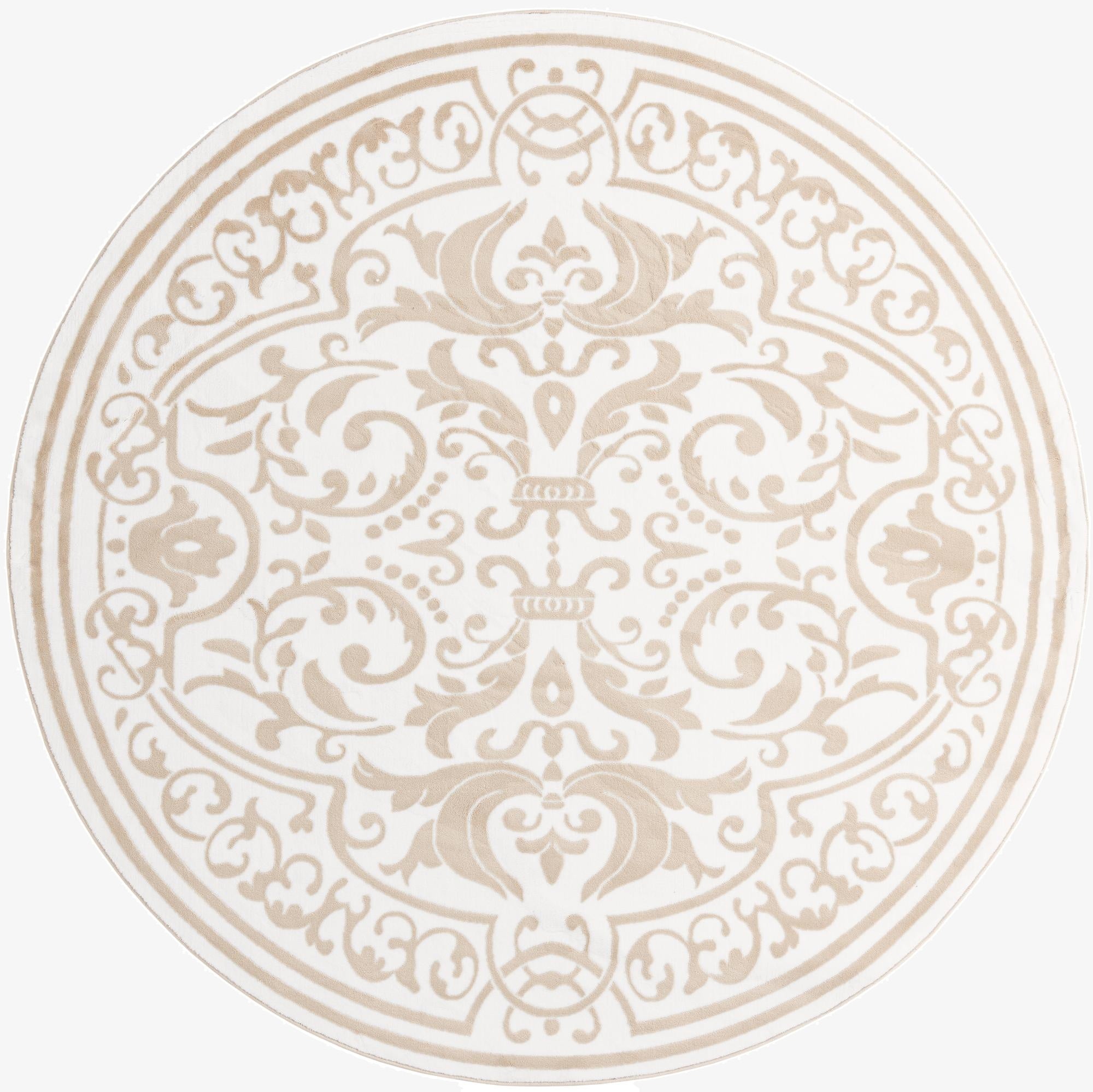 7' 10 x 7' 10 Hermitage Round Rug