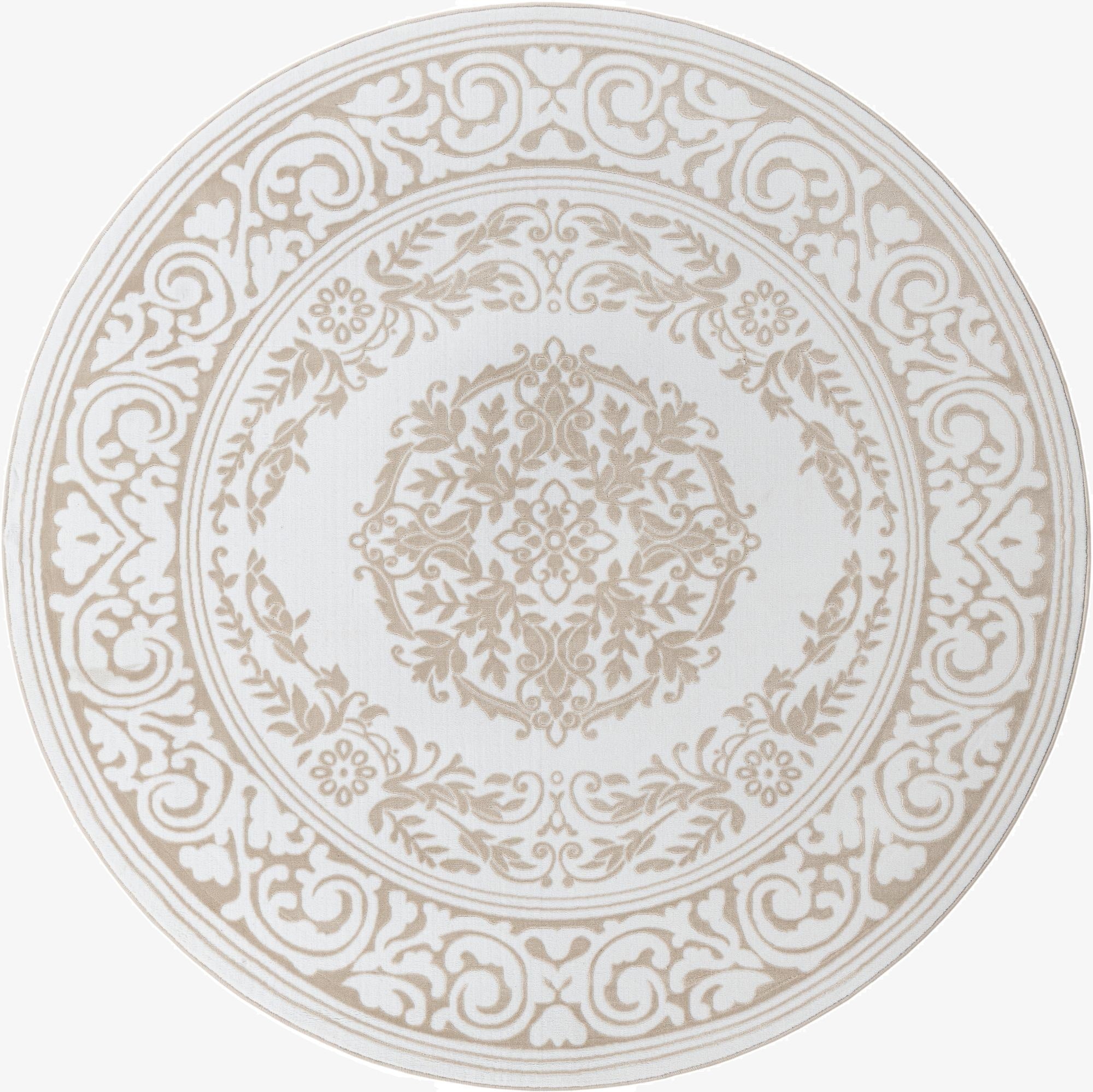  7' 10 x 7' 10 Hermitage Round Rug