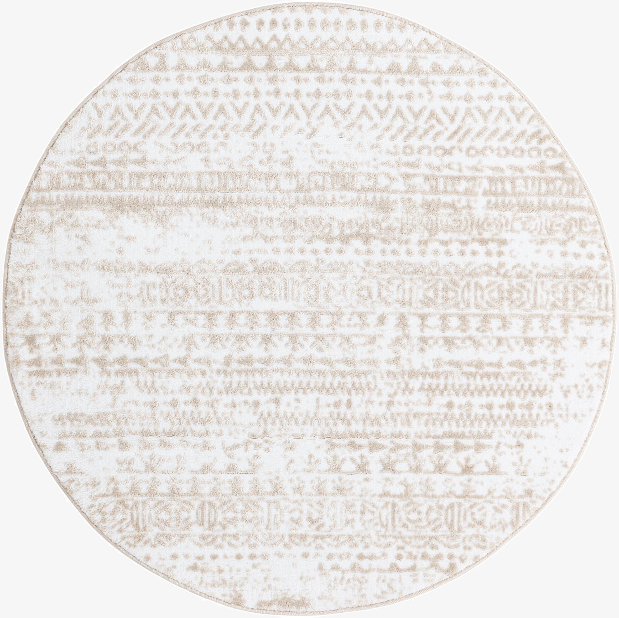  4' x 4' Hermitage Round Rug