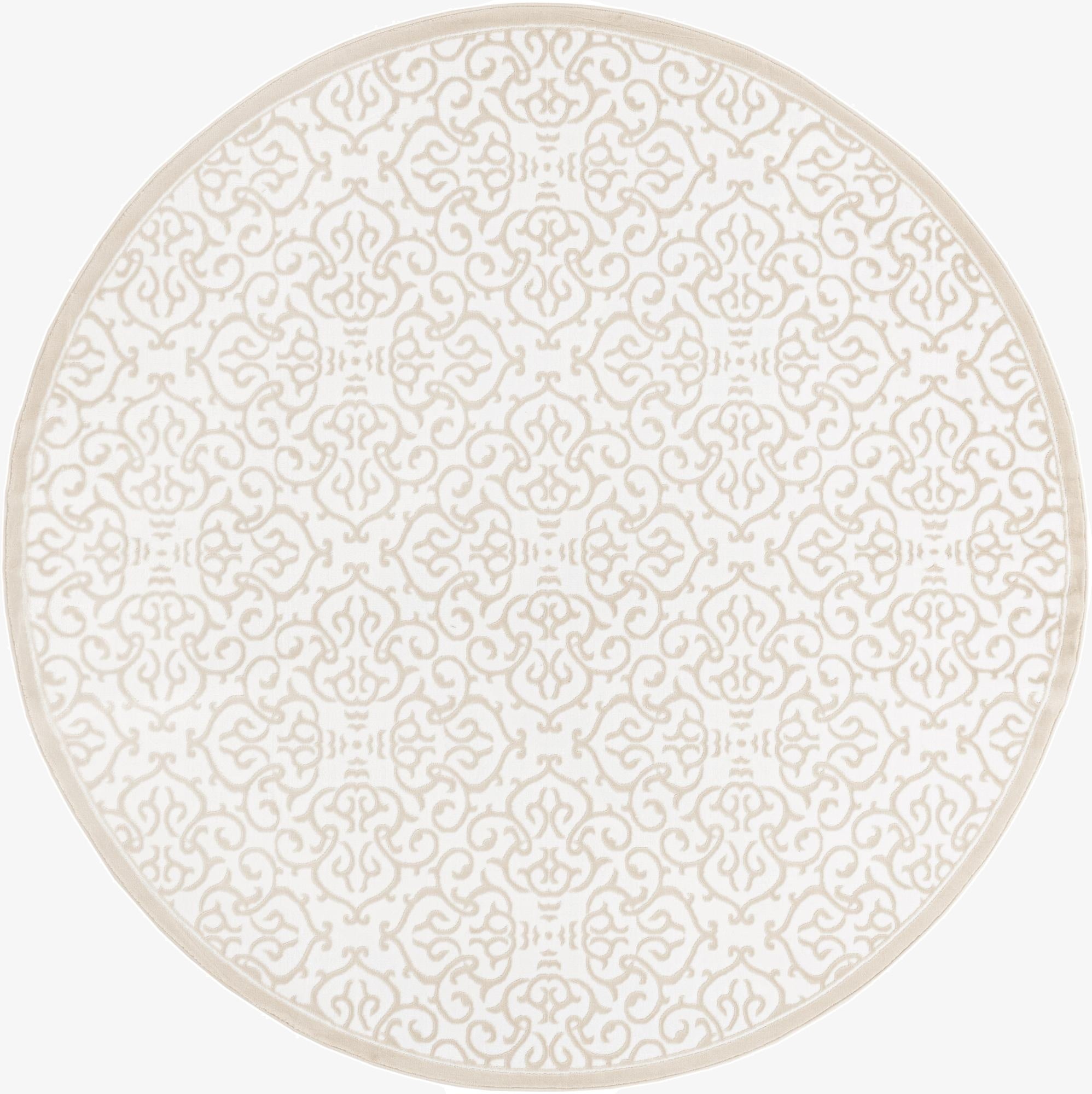  7' 10 x 7' 10 Nepal Round Rug