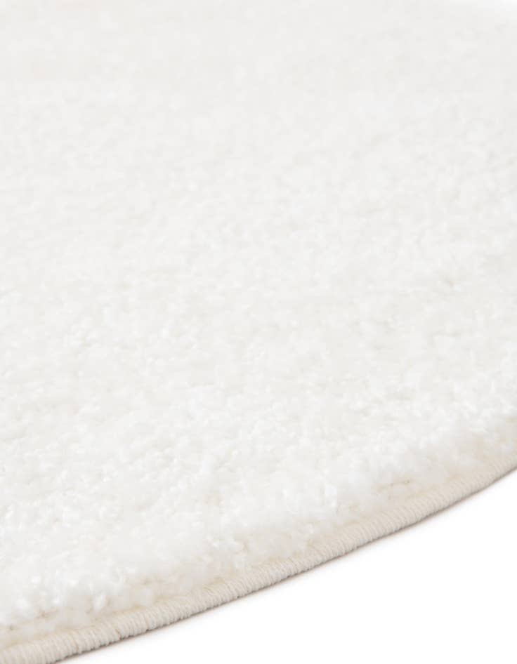 Detail image of  8' x 8' Solid Frieze Round Rug