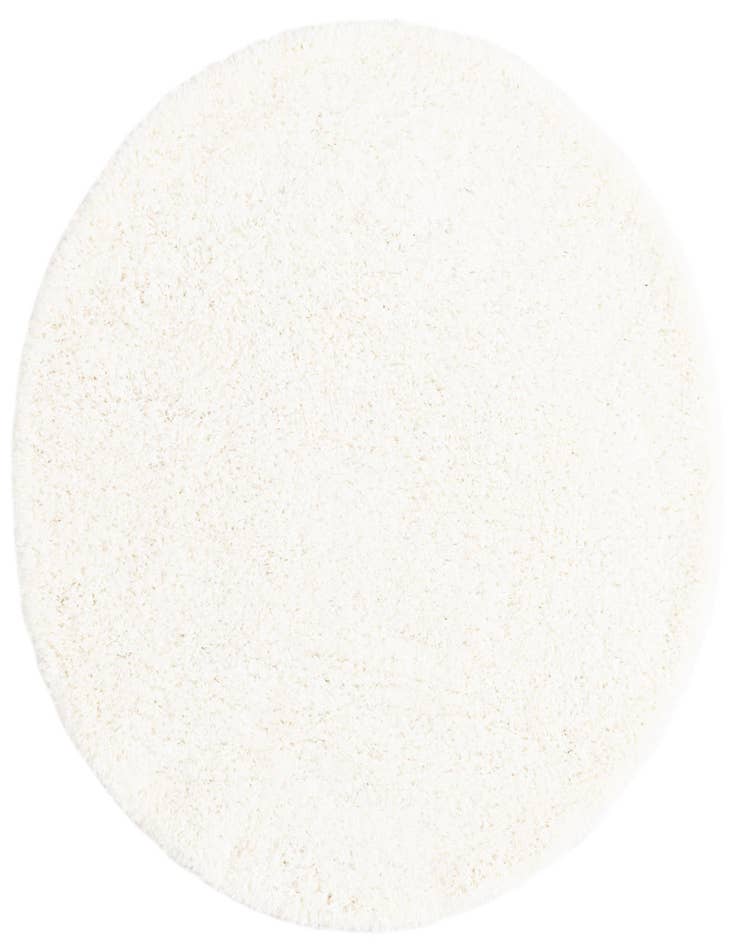 Detail image of  4' x 4' Solid Shag Round Rug