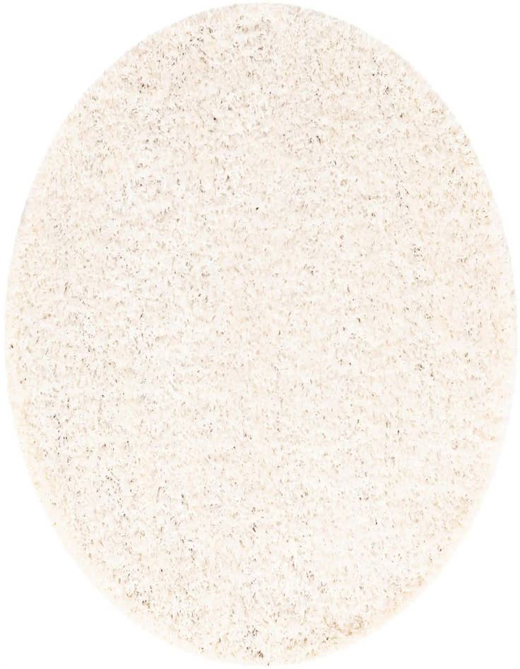 Detail image of  3' x 3' Solid Shag Round Rug