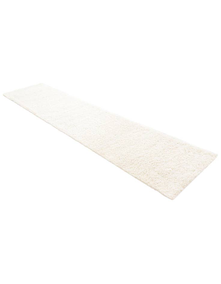 Detail image of  2' 7 x 12' Solid Shag Runner Rug