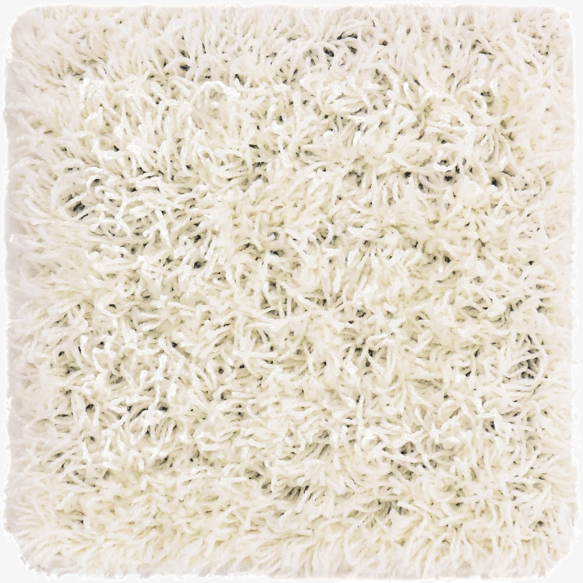  1' x 1' Solid Shag Sample Rug