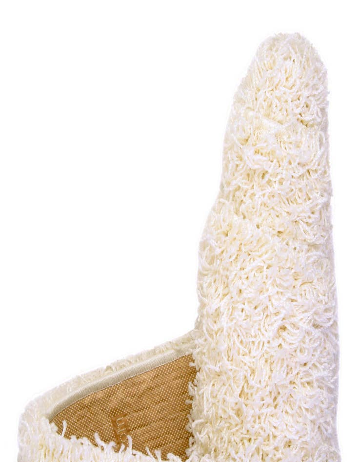 Detail image of  9' 10 x 9' 10 Comfort Solid Shag Square Rug