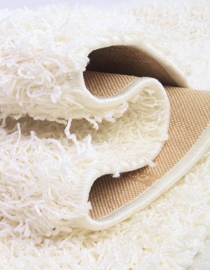 Detail image of  9' 10 x 9' 10 Comfort Solid Shag Square Rug