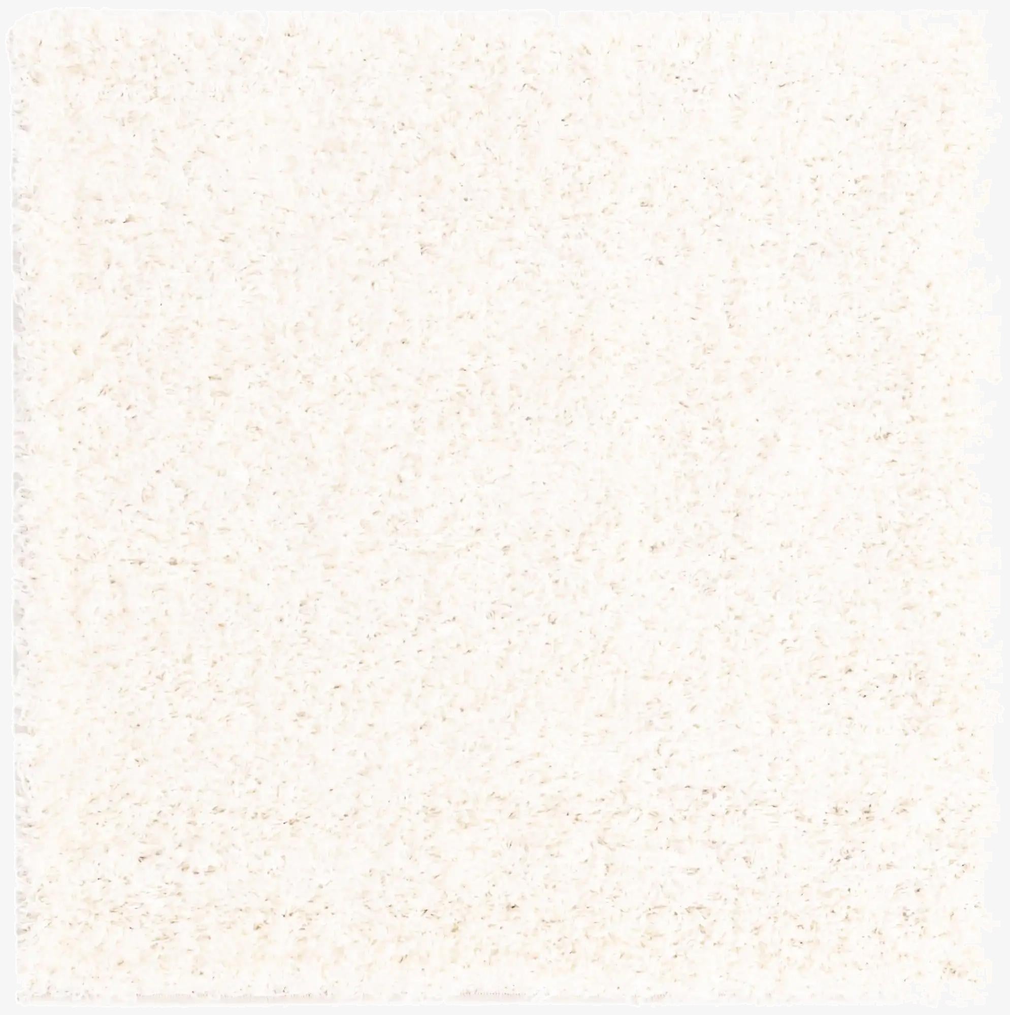  3' x 3' Solid Shag Square Rug