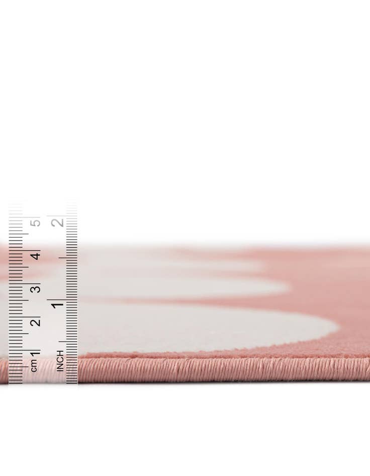 Detail image of  5' 3 x 5' 3 Whimsy Kids Round Rug