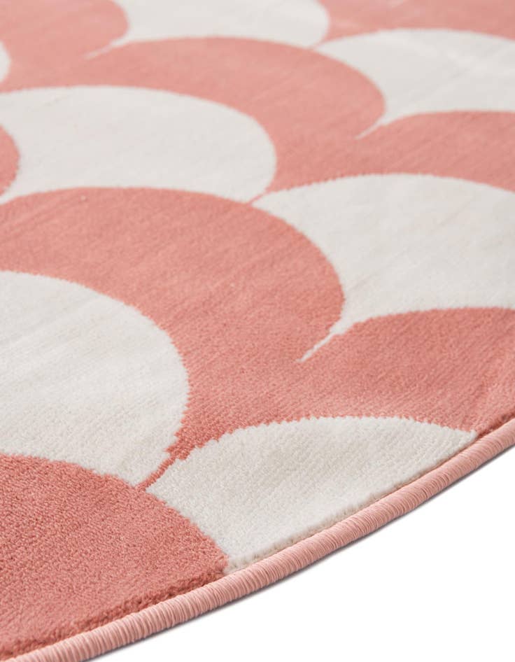 Detail image of  5' 3 x 5' 3 Whimsy Kids Round Rug