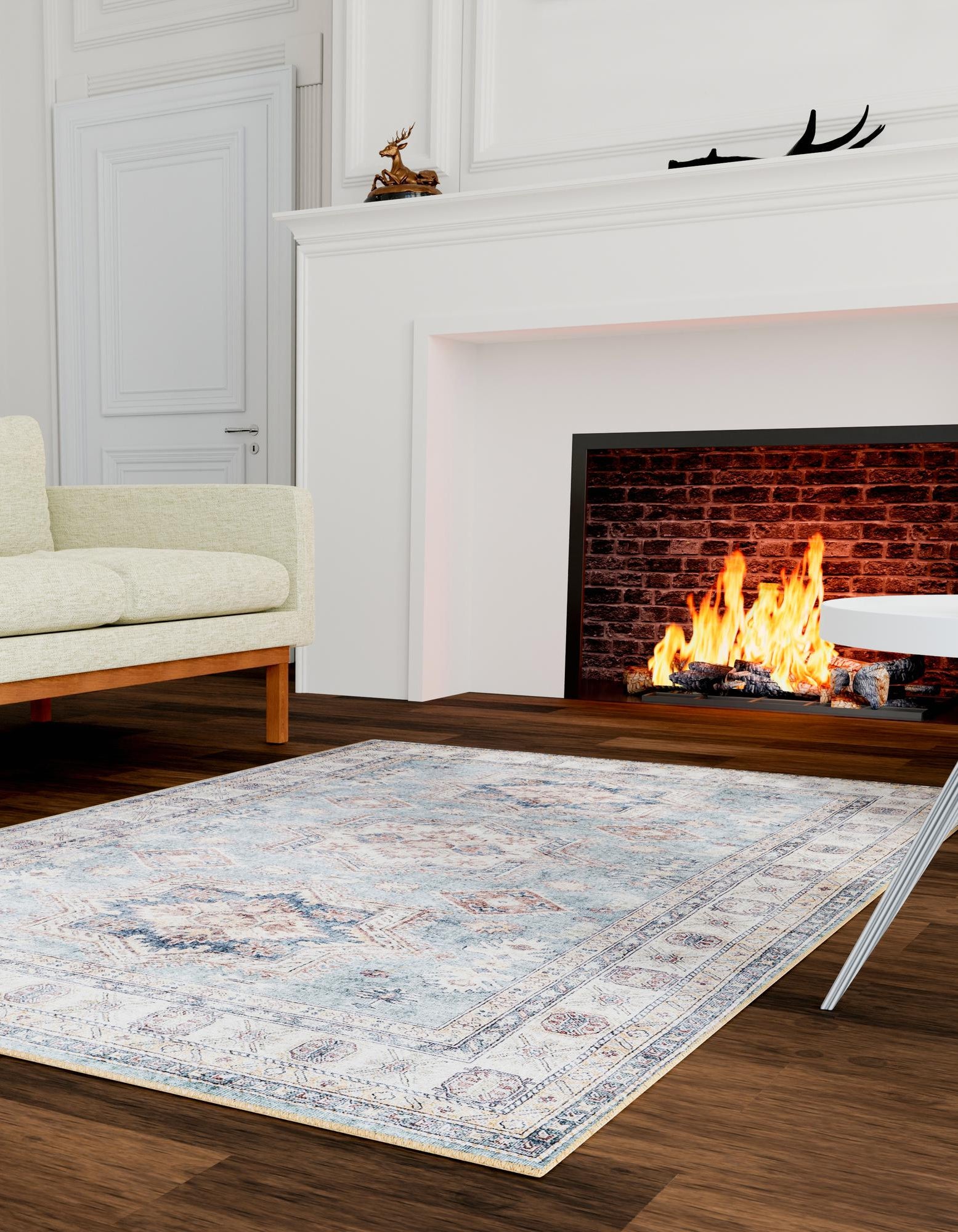 Soft Green 2' x 3' 1 Timeless Rug | Rugs.com