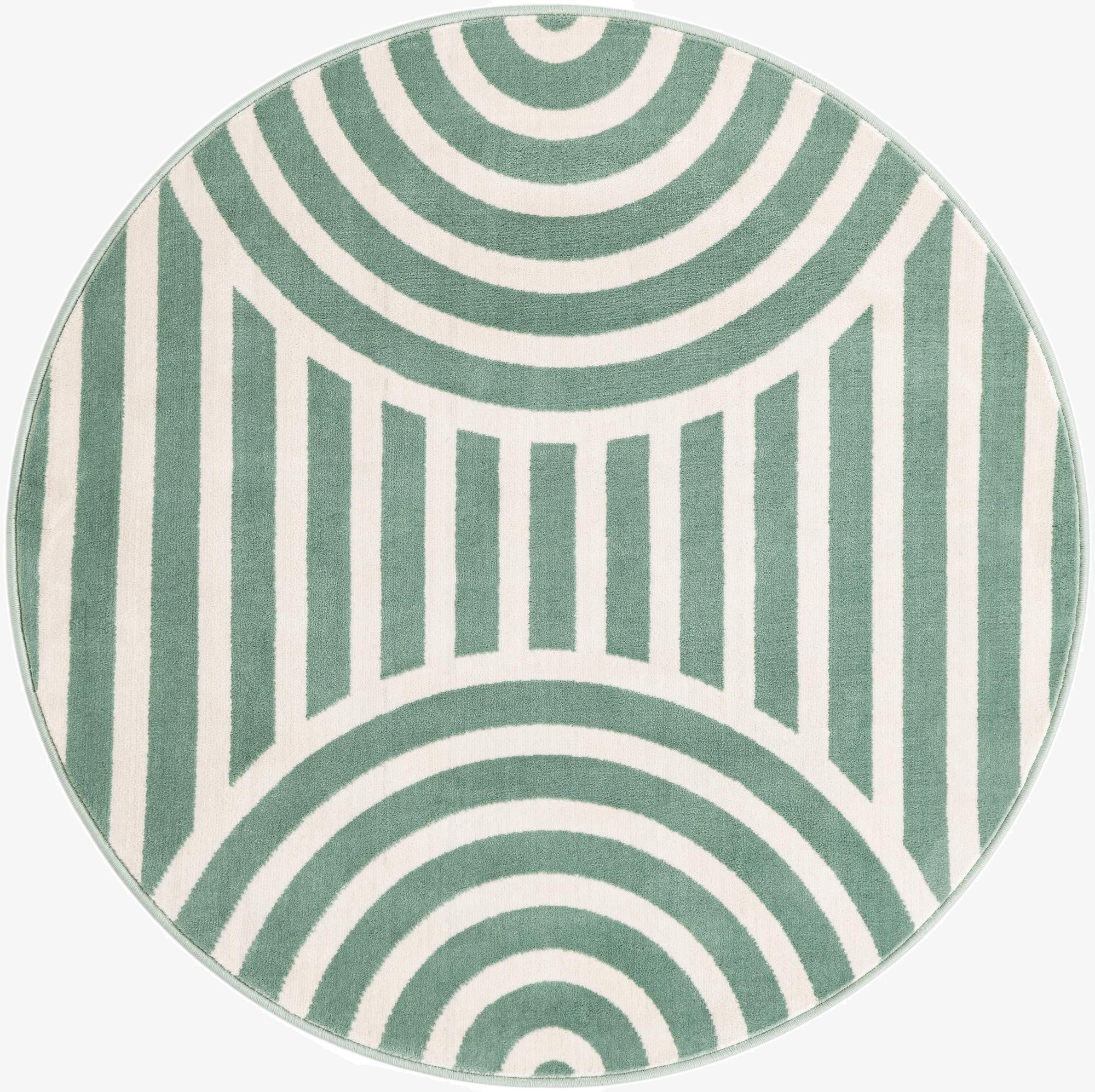  4' x 4' Whimsy Kids Round Rug