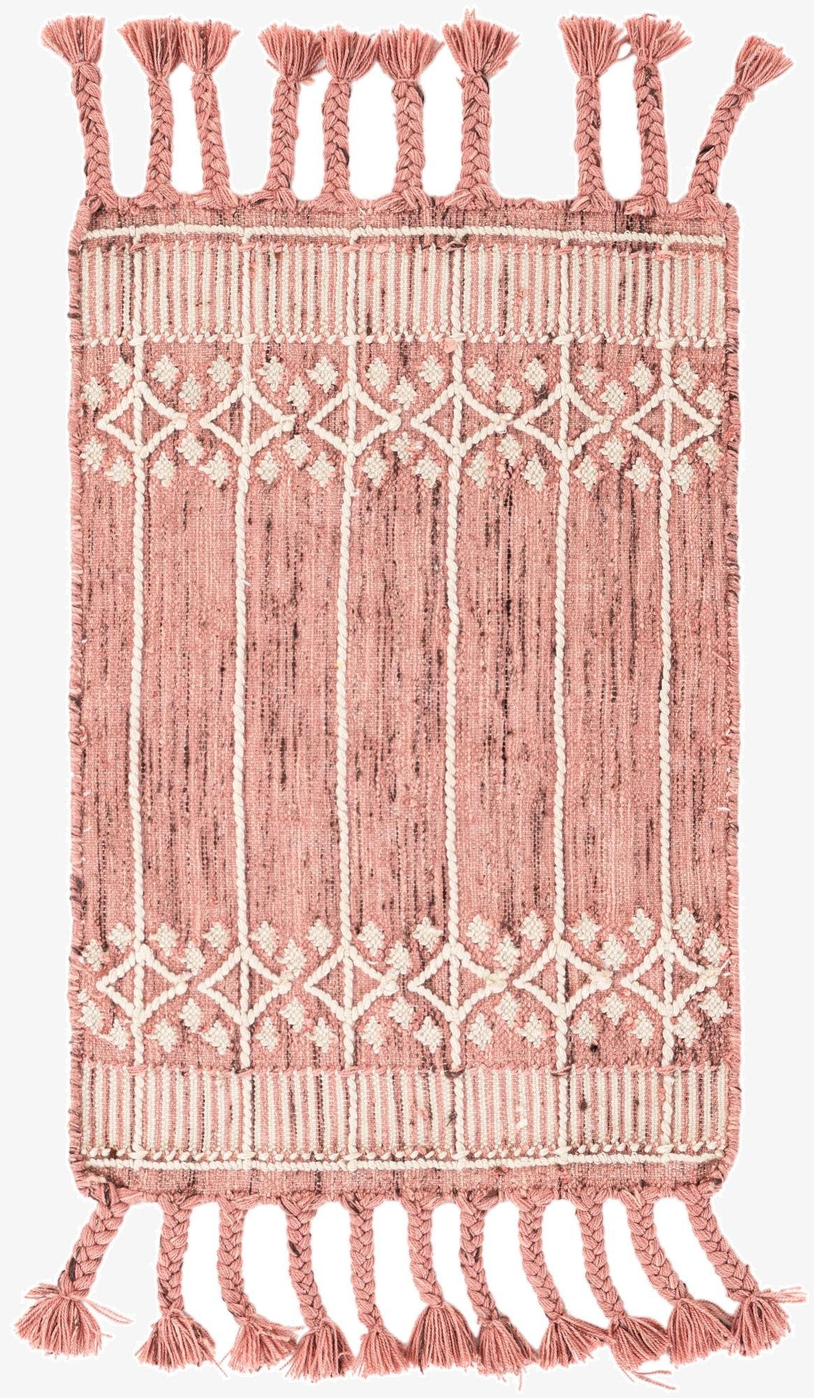  2' x 3' 1  Washable Eco Bohemian Indoor / Outdoor Rug