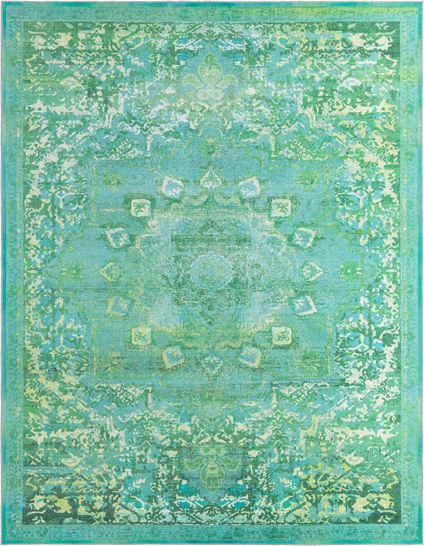 Primary image  10' 6 x 14'  Washable Francesca Rug