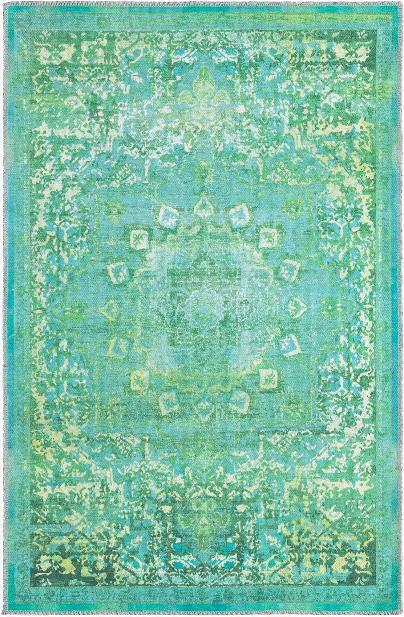  5' 3 x 8'  Washable Francesca Rug