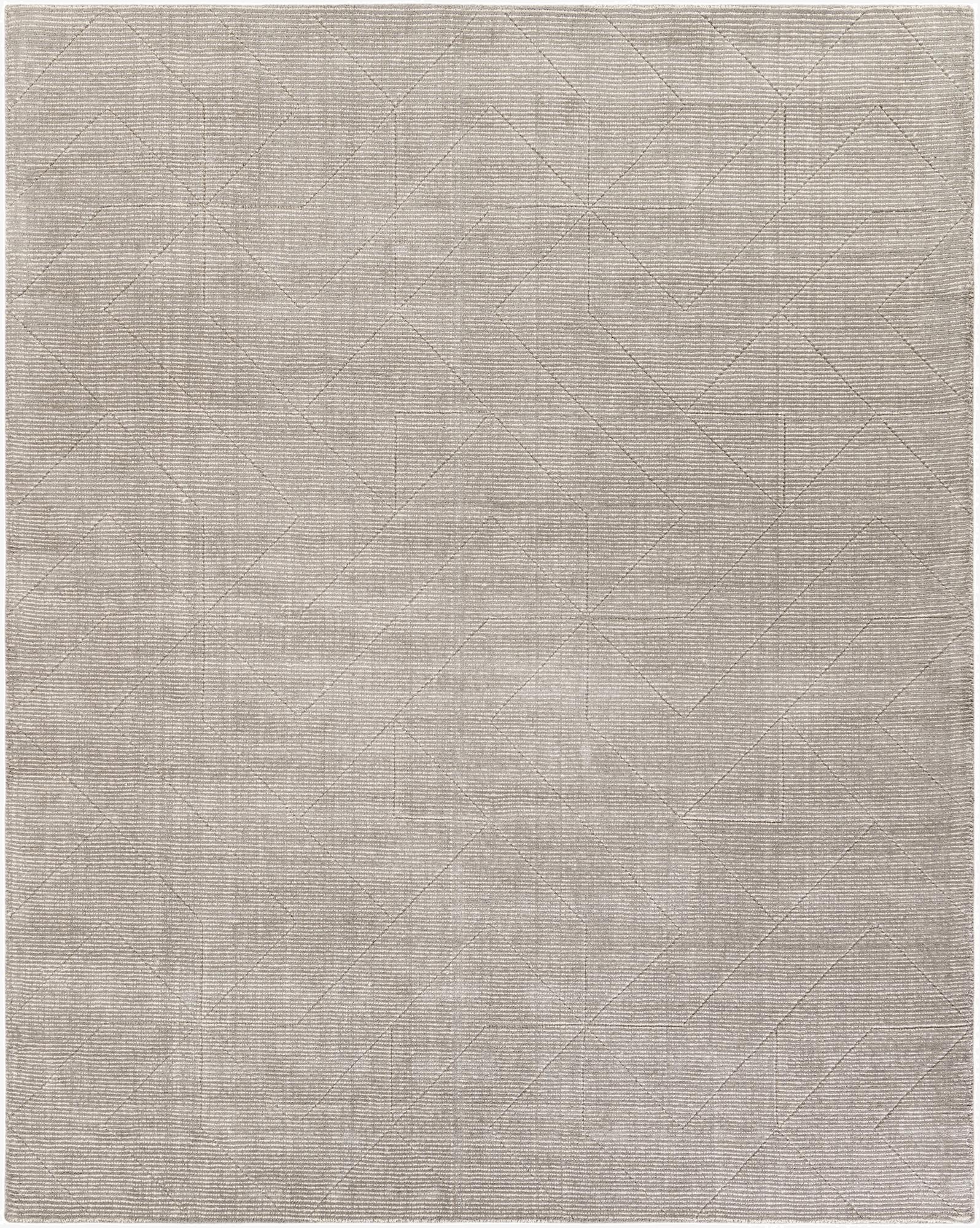 Primary image  7' 10 x 10' WoolCraft Geometric Rug
