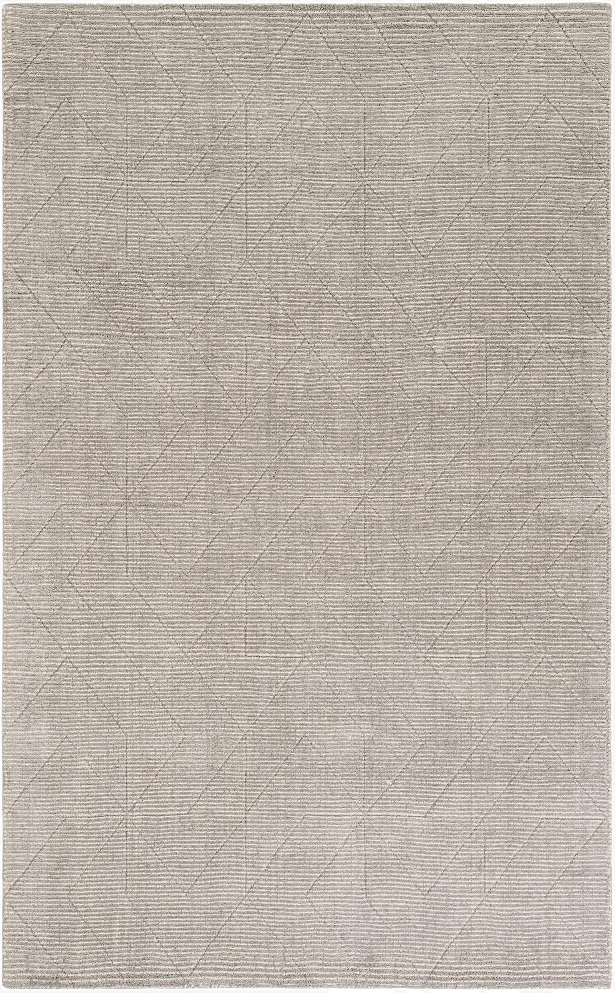  5' 1 x 8' WoolCraft Geometric Rug