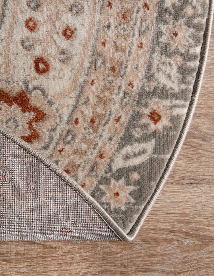 Detail image of  5' 3 x 5' 3 Charlotte Round Rug