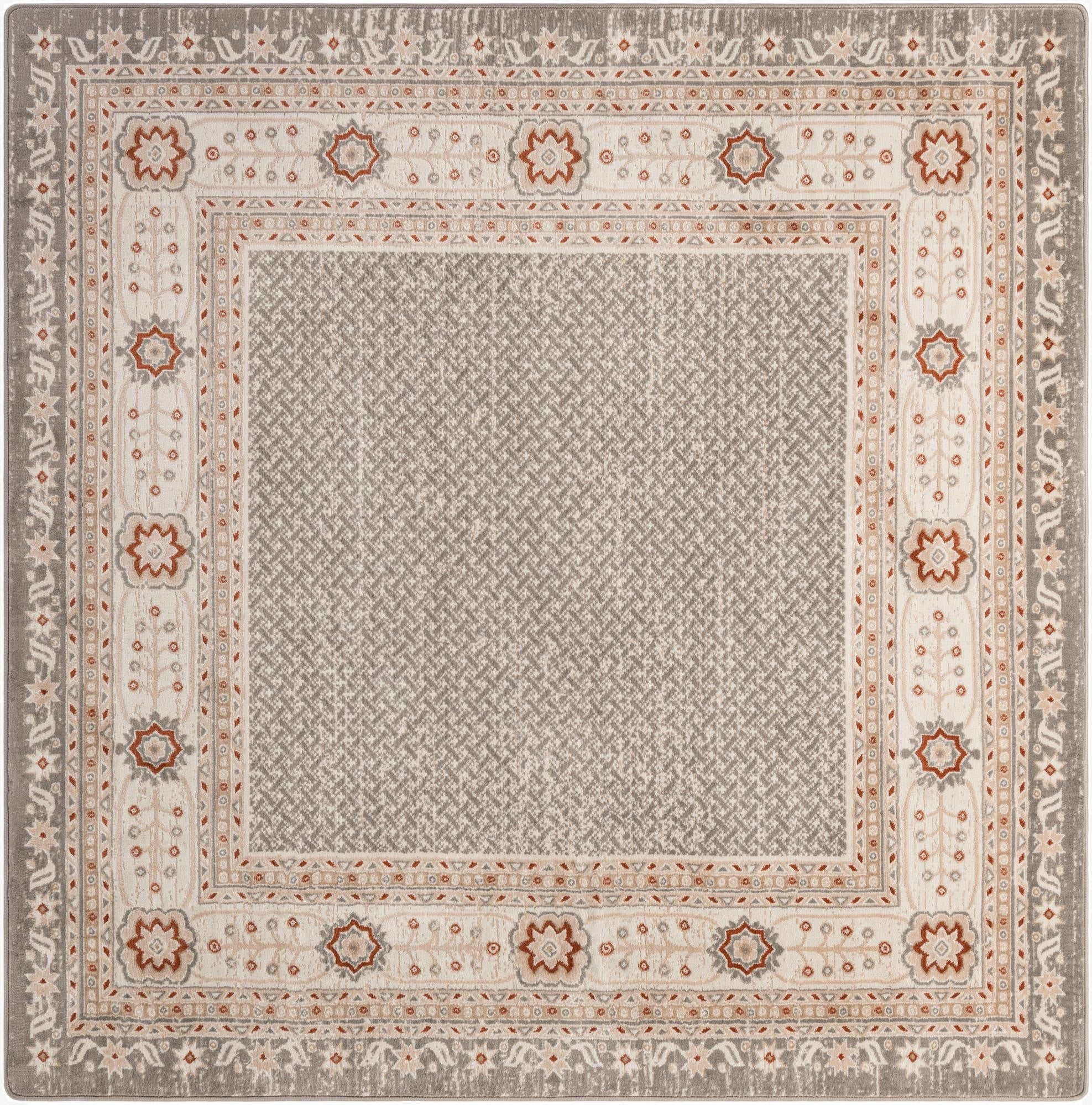  7' 10 x 7' 10 Charlotte Square Rug
