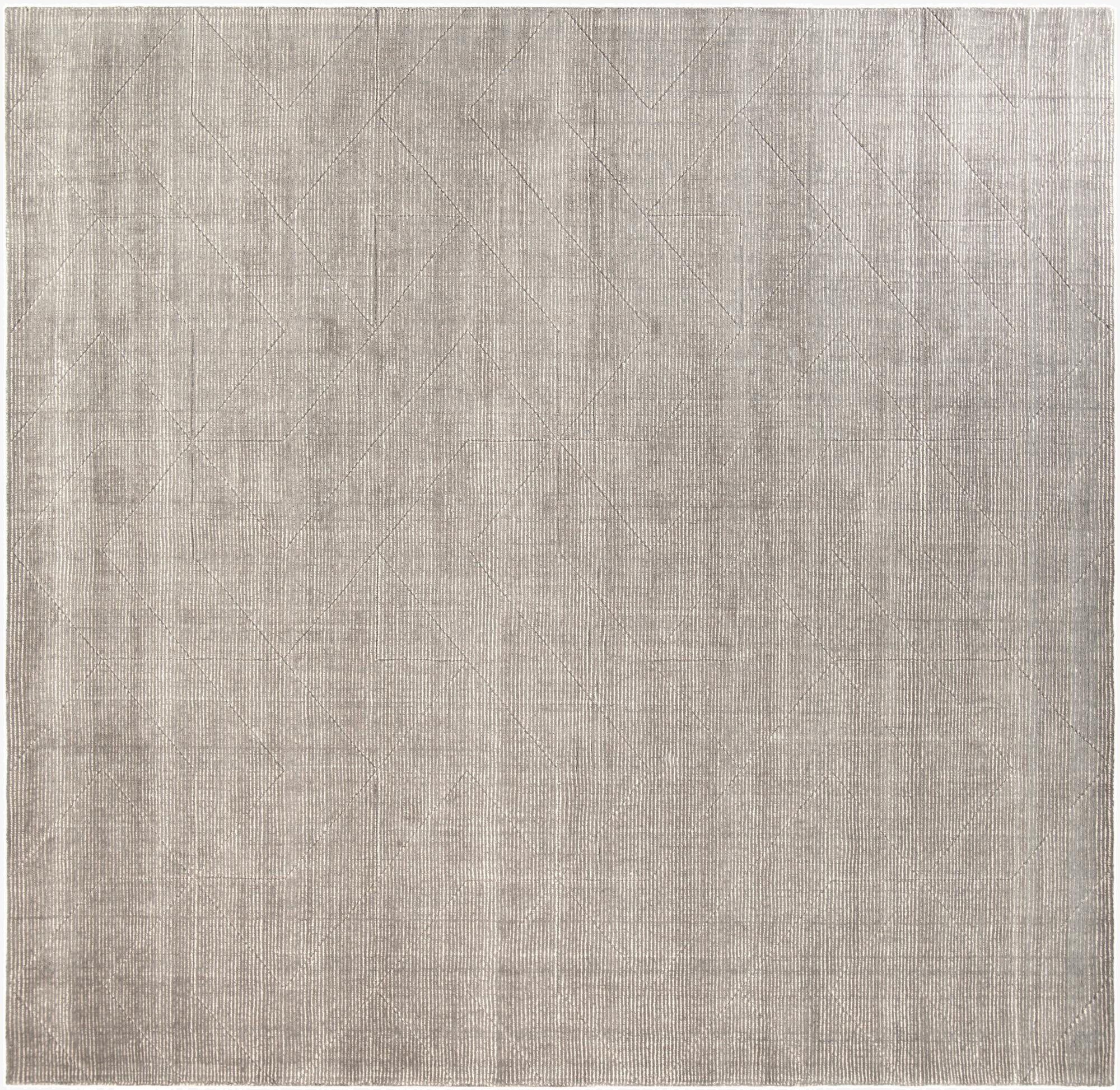  10' x 10' WoolCraft Geometric Square Rug