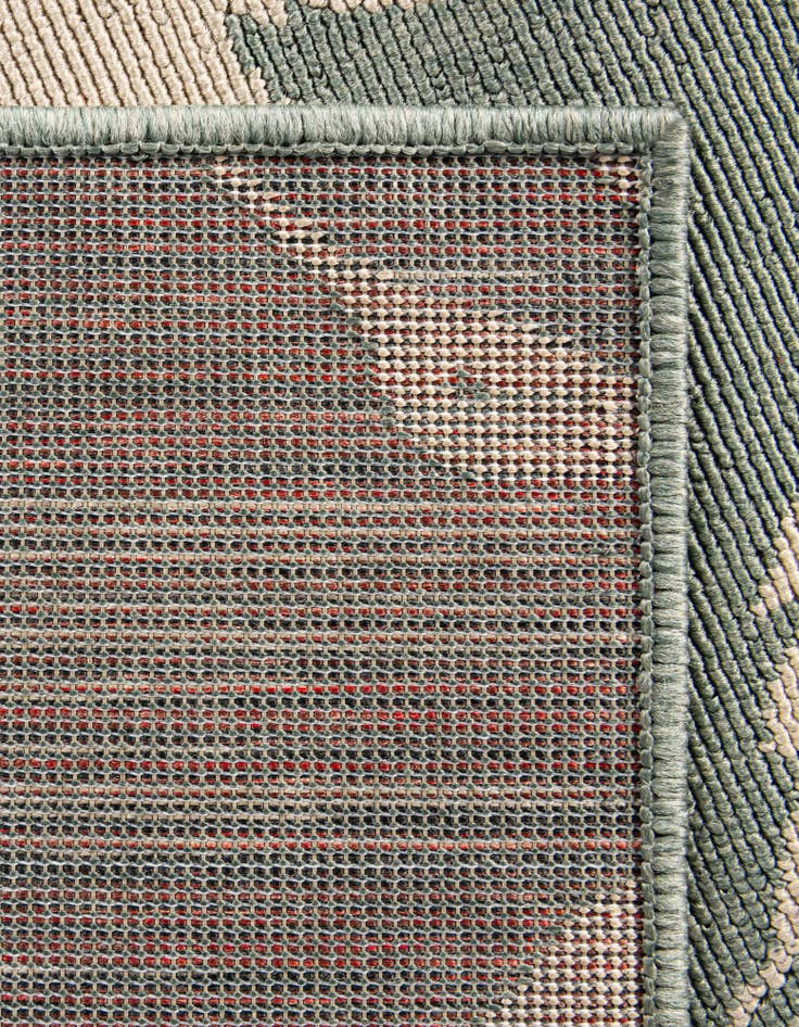 Detail image of  2' 7 x 10'  Washable Coastal Indoor / Outdoor Runner Rug