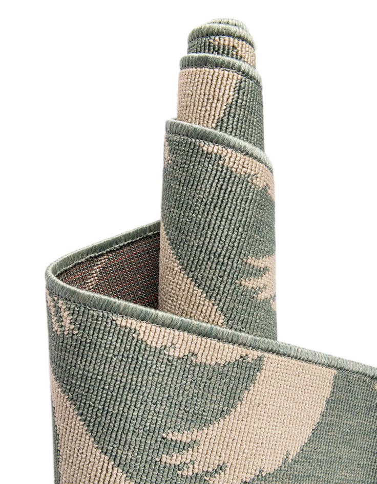 Detail image of  7' 10 x 7' 10  Washable Coastal Indoor / Outdoor Square Rug