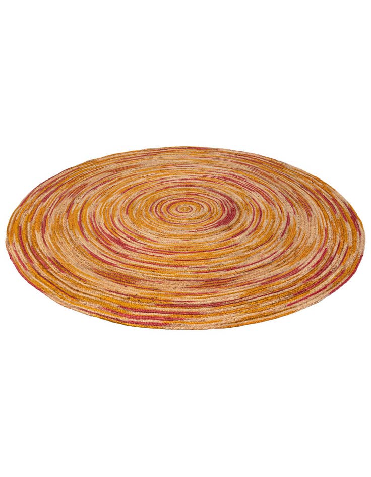 Detail image of  7' 10 x 7' 10  Hand Braided Jute Round Rug