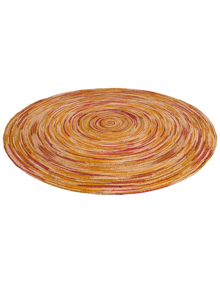 Detail image of  7' 10 x 7' 10  Hand Braided Jute Round Rug