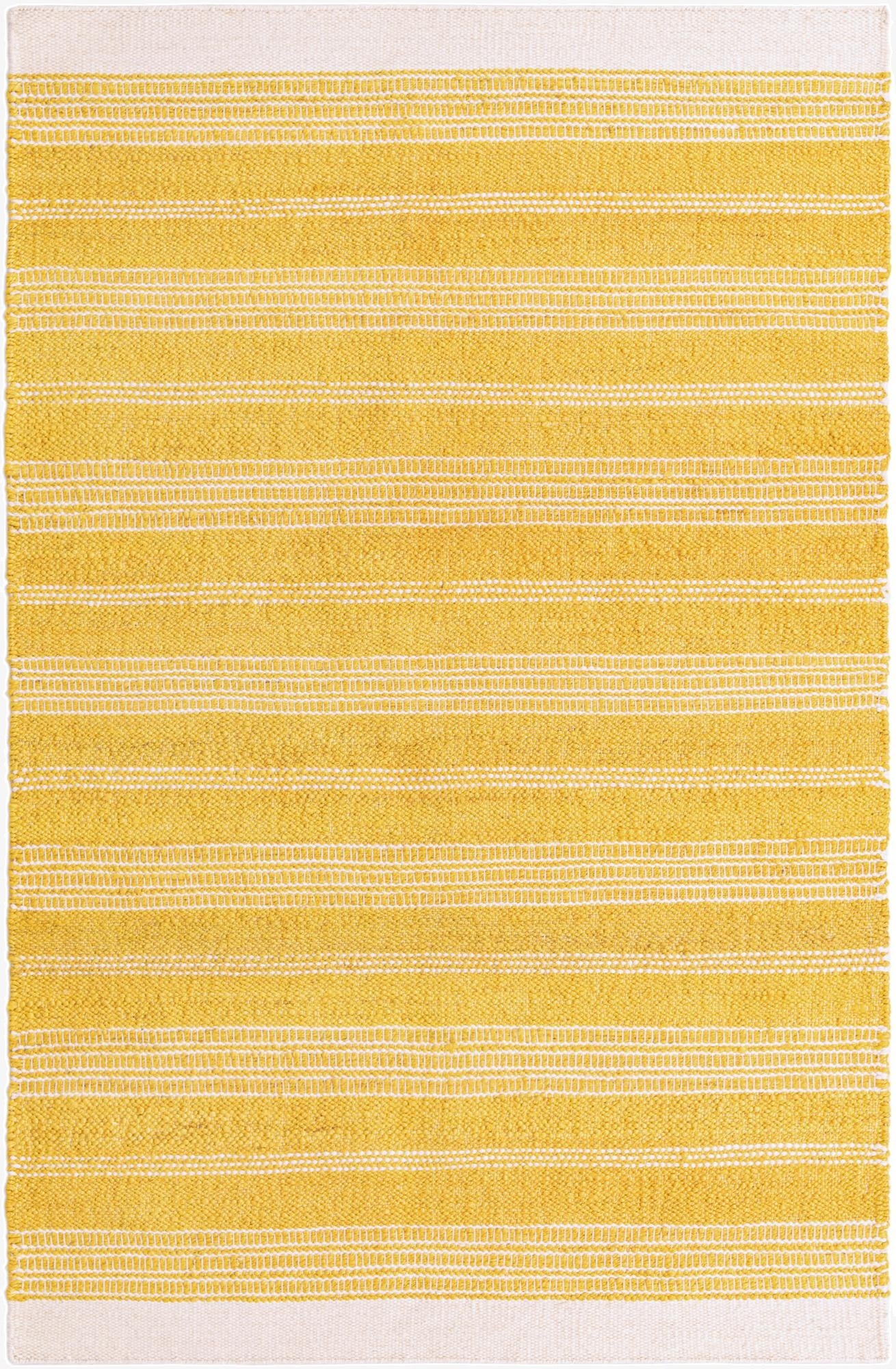  4' 1 x 6' 1  Hand Woven Lariat Rug
