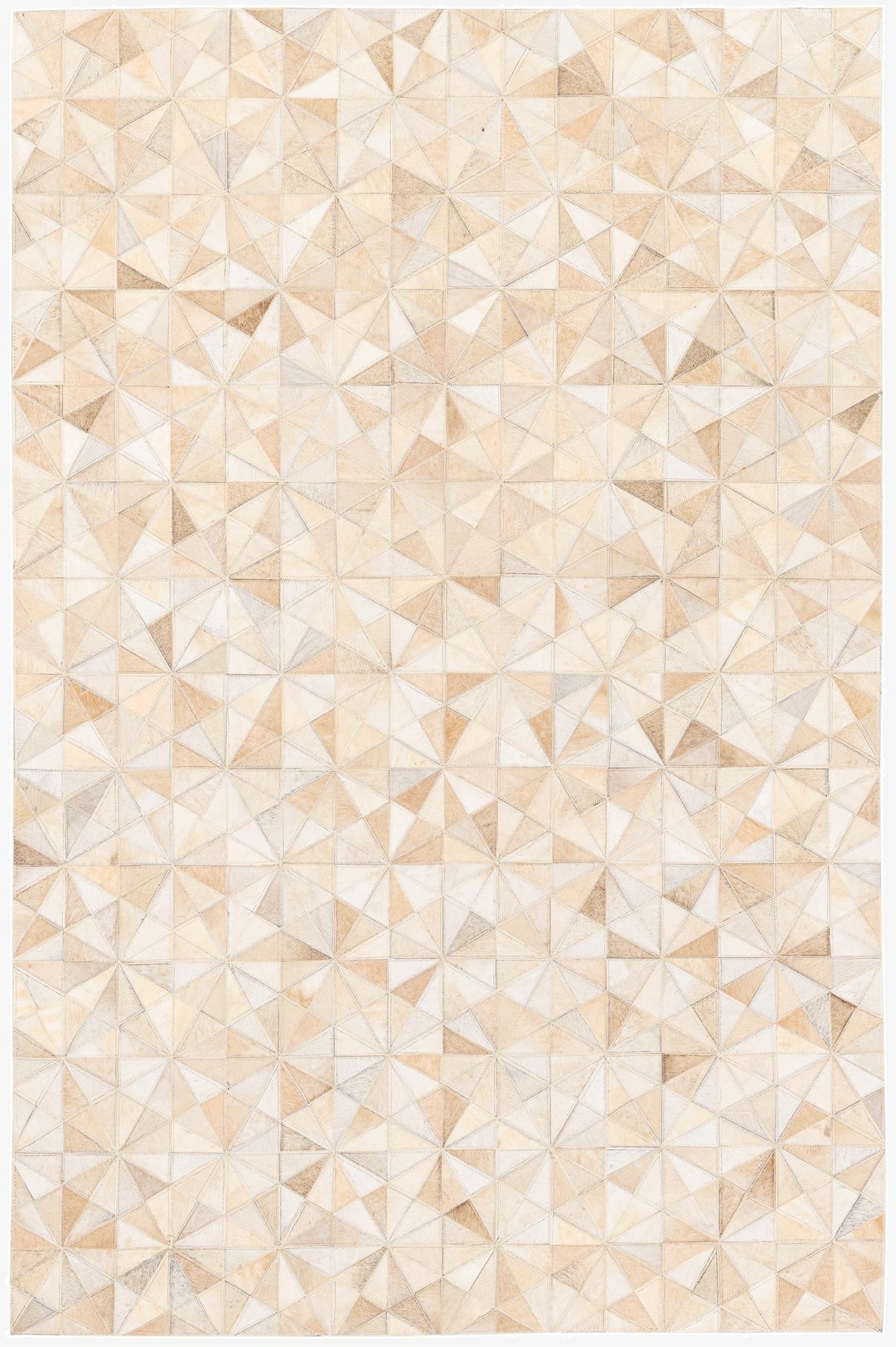  3' 11 x 6' Cowhide Stocks Rug