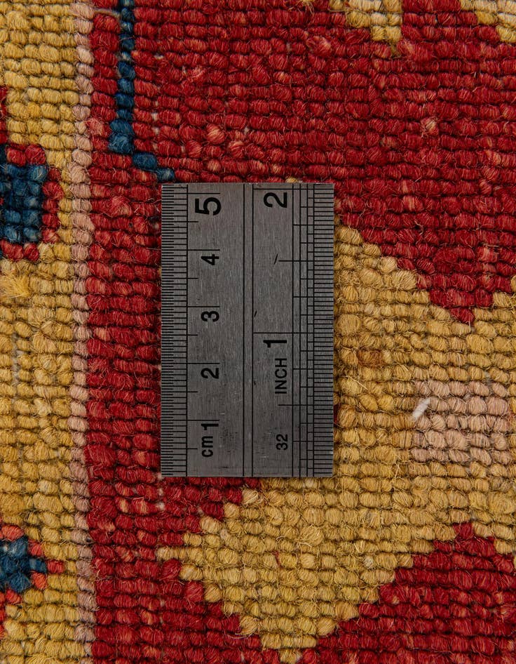 Detail image of  3' 5 x 5' 1  Hand Knotted Ziegler Wool Rug