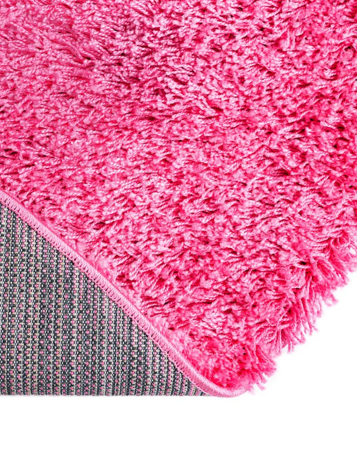 Detail image of  7' x 7' Solid Shag Round Rug