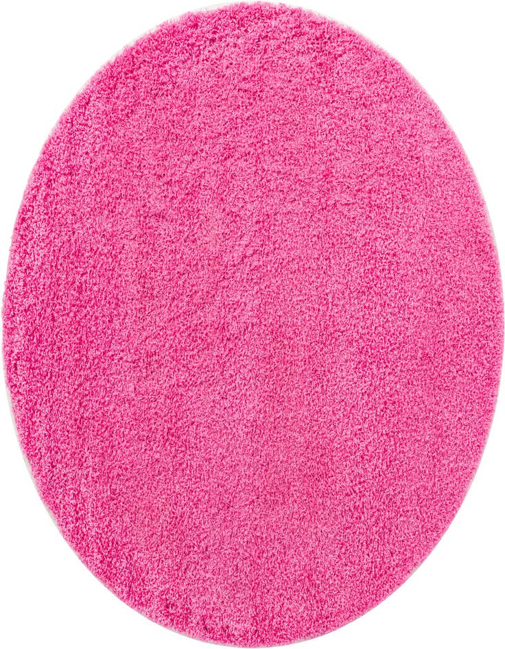 Detail image of  7' x 7' Solid Shag Round Rug