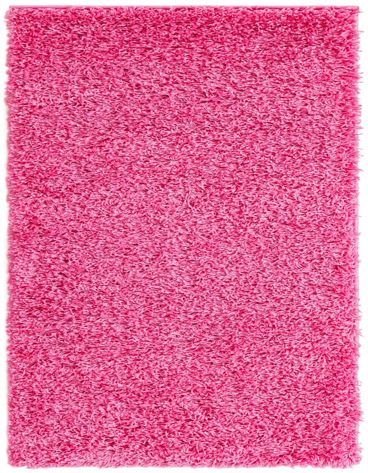 Detail image of  2' x 4' Solid Shag Runner Rug