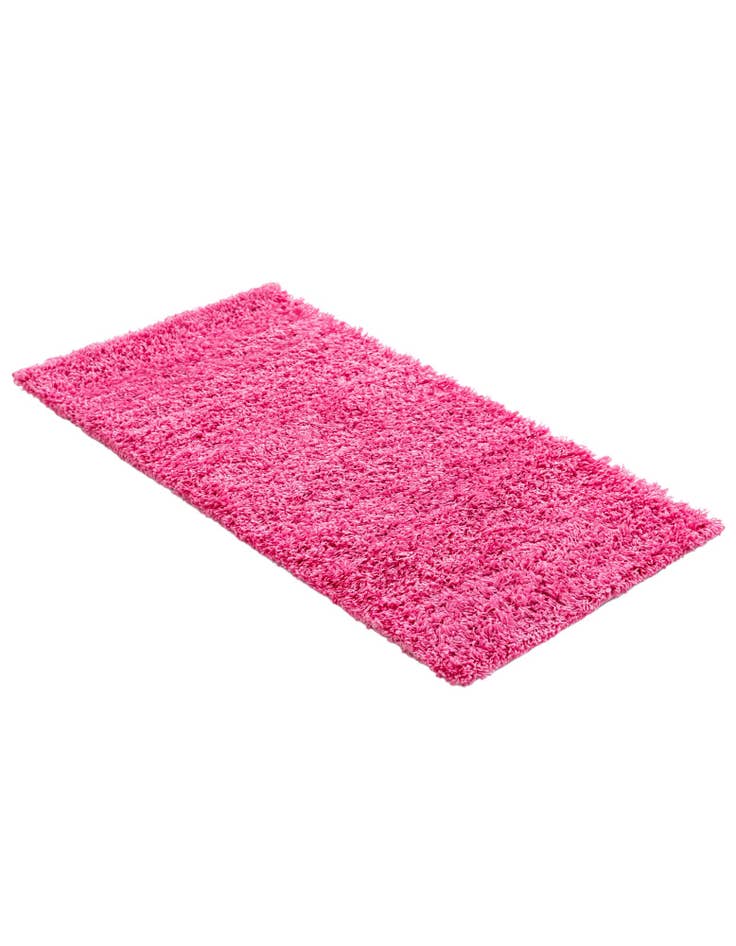 Detail image of  2' x 4' Solid Shag Runner Rug