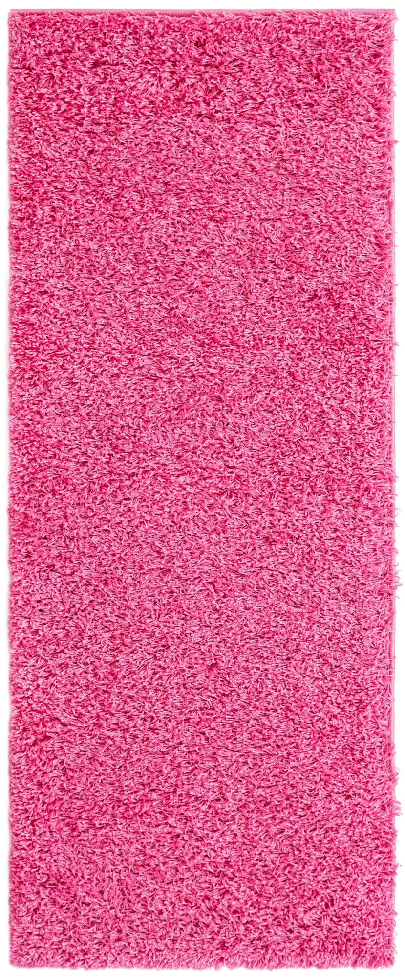 Primary image  2' x 5' Solid Shag Runner Rug