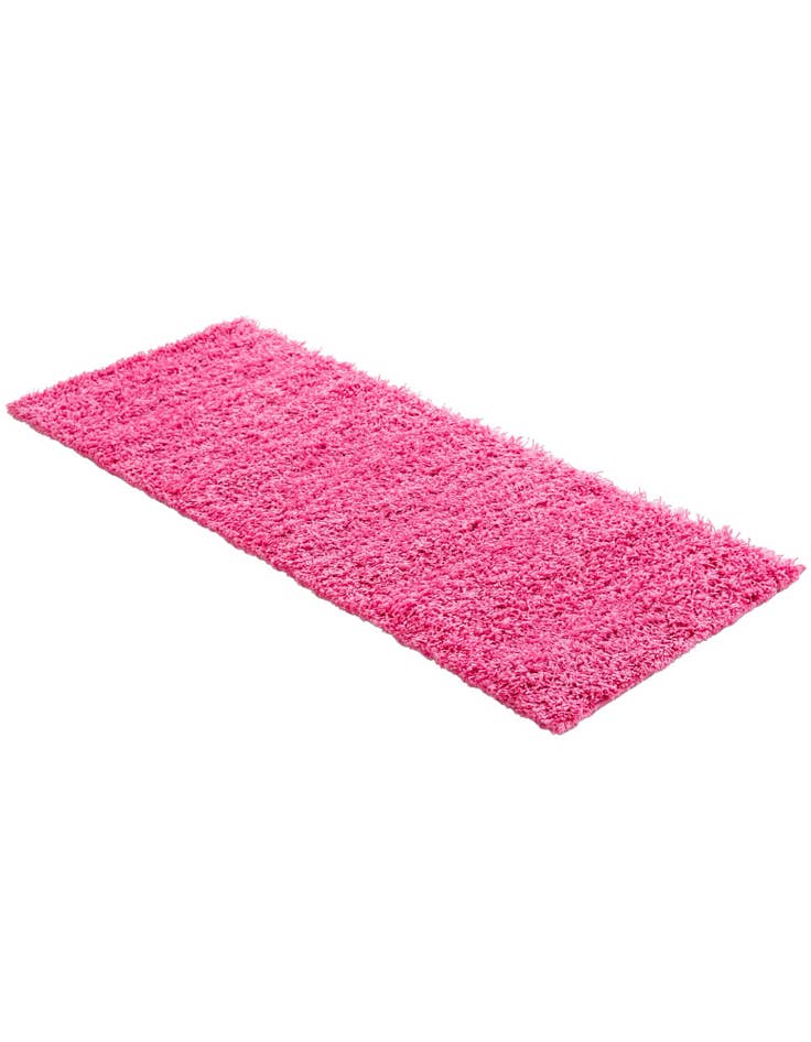 Detail image of  2' x 5' Solid Shag Runner Rug