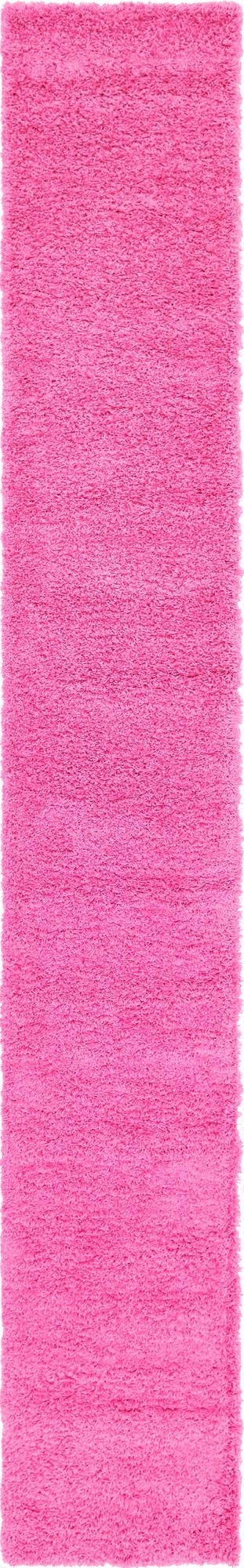  2' 7 x 16' 5 Solid Shag Runner Rug