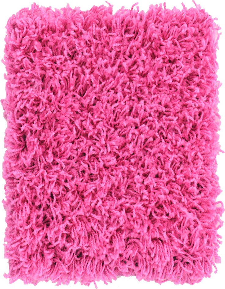 Detail image of  1' x 1' Solid Shag Sample Rug