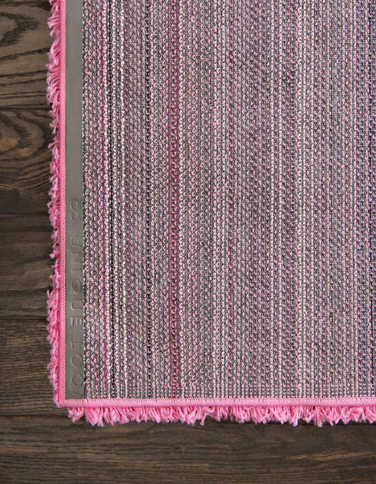 Detail image of  7' 10 x 7' 10 Solid Shag Square Rug