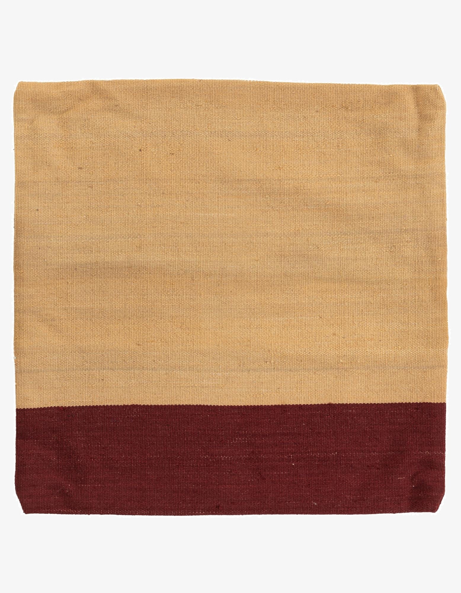  2' 5 x 2' 5  Hand Woven Pillow Wool Square Rug